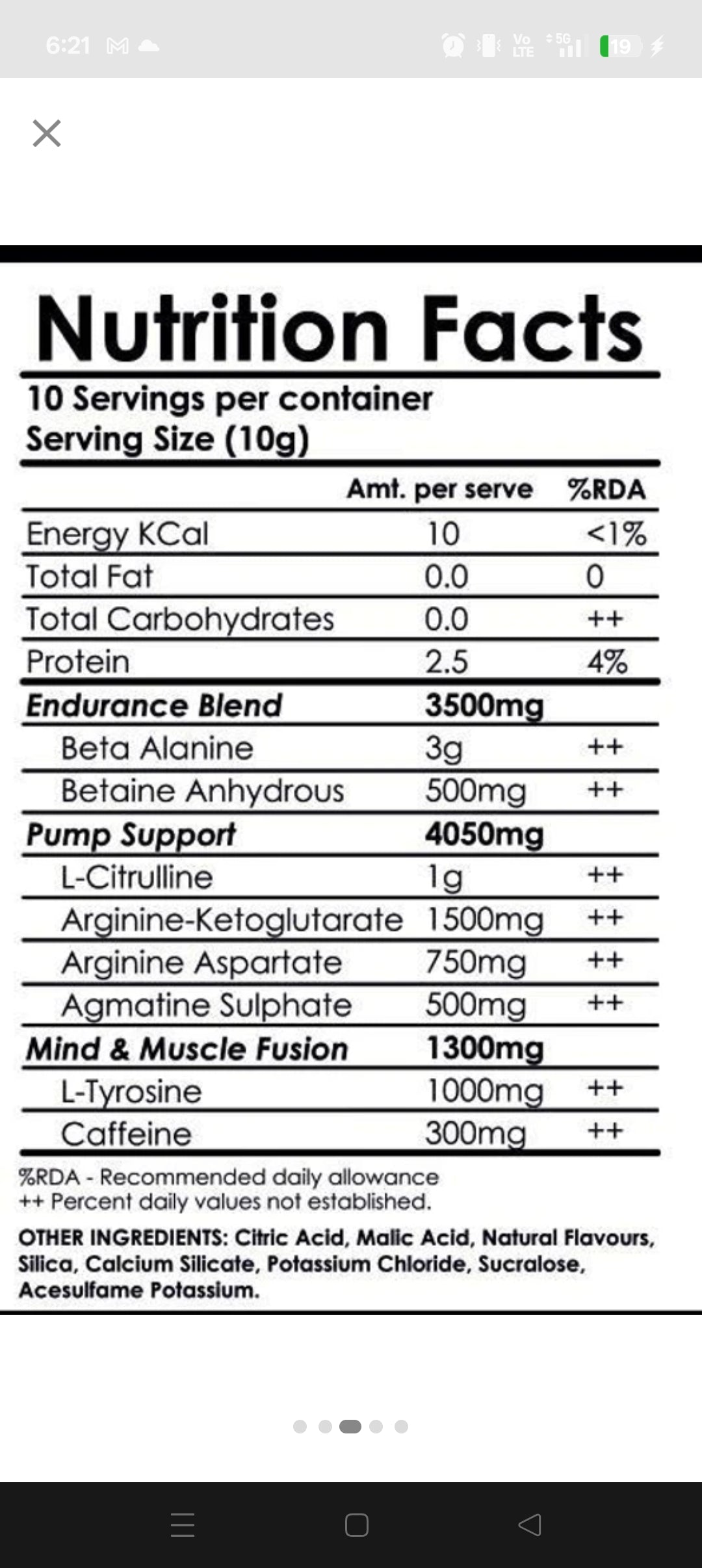 Muscle Asylum F9 PRO Pre-Workout EAA (Essential Amino Acids)
